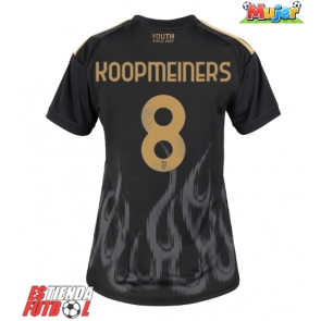 Juventus Teun Koopmeiners #8 Tercera Equipación Mujer 2026-27 Manga Corta